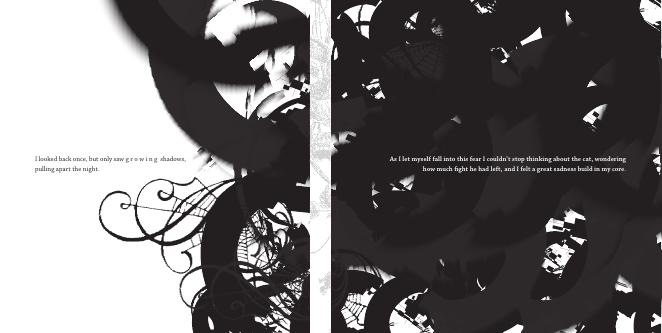 Spread from the 2007 experimental booklet